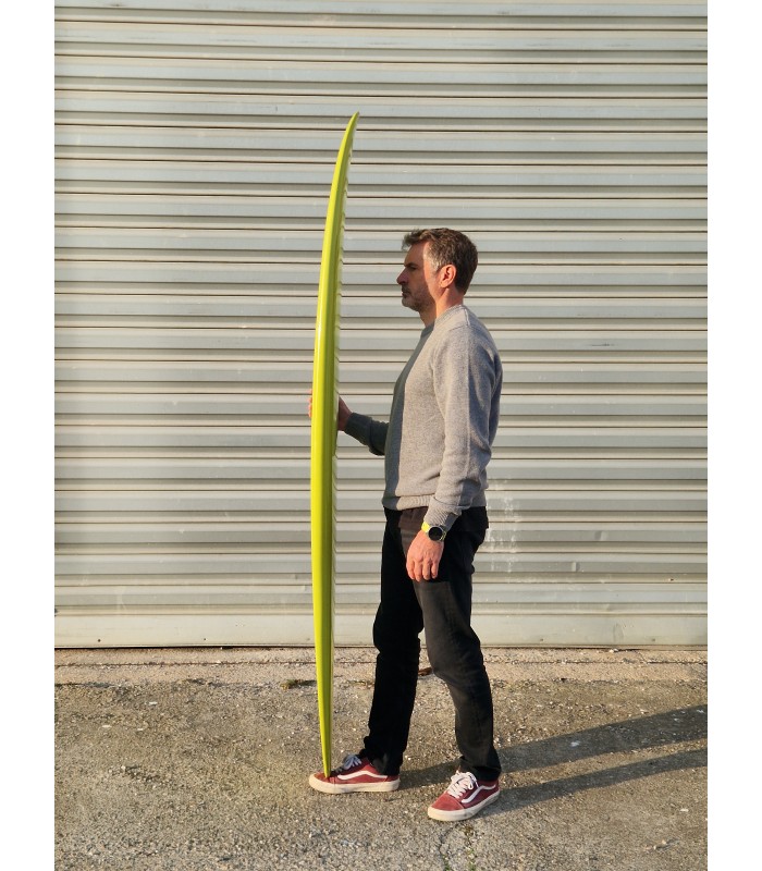 Tabla de surf en resina tintatda Peppermint Surfboards Munchy 6'8 kiwi