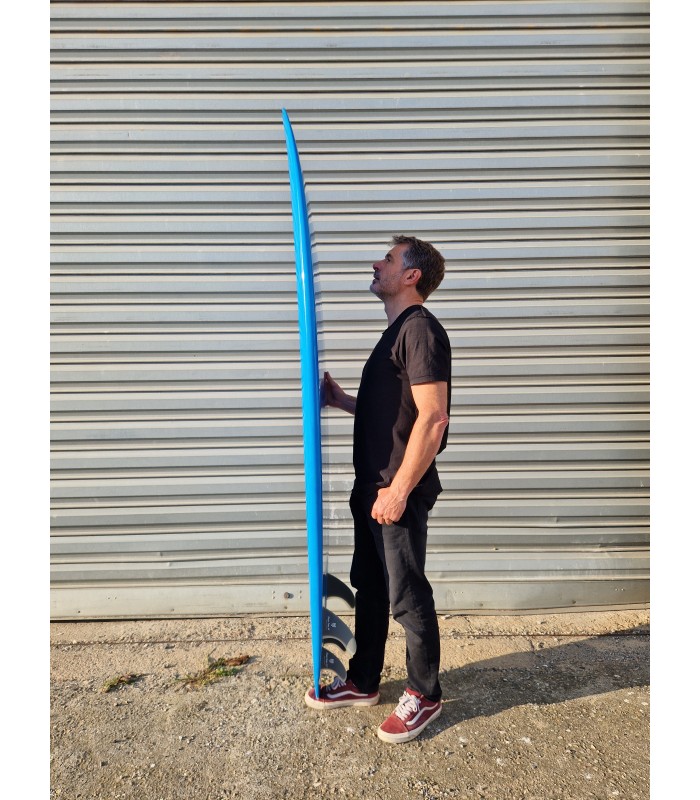 Tabla de surf en resina tintatda Peppermint Surfboards Peppermint Easy Short 7'0" Curaçao