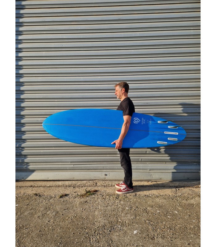 Tabla de surf en resina tintatda Peppermint Surfboards Peppermint Easy Short 7'0" Curaçao