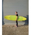 Tabla de surf en resina tintatda Peppermint Surfboards Peppermint Mid Length 7'6" Lime