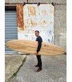 Tabla de surf en madera natural Peppermint Surfboards Peppermint Mid Length 7'6" Timber