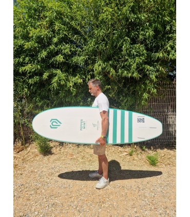 Surf Smoothy Mint 6'6 Square Tail Peppermint - Tabla Soft Surf