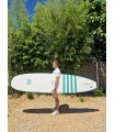 Surf Smoothy Mint 9' Longboard - Tabla Soft Surf