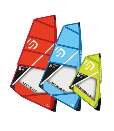 Aparejo Windsurf Eco pack Side On - Tabla Stand Up Paddle Surf SUP windsup - vela windsurf niños y adultos