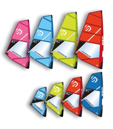 Aparejo Windsurf Eco pack Side On - Tabla Stand Up Paddle Surf SUP windsup - vela windsurf niños y adultos