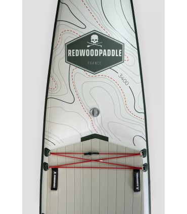 Tabla Stand Up Paddle Surf  Hinchable Funbox Pro Explorer 14′ x 31''1/2 Redwoodpaddle woven doble capa silla kayak