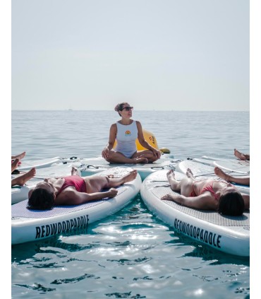 Plataforma AquaYoga Redwoodpaddle SUP Yoga Pilate Paddle surf