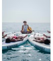 Plataforma AquaYoga Redwoodpaddle SUP Yoga Pilate Paddle surf
