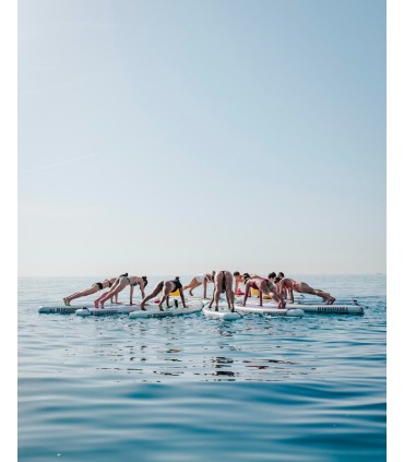 Plataforma AquaYoga Redwoodpaddle SUP Yoga Pilate Paddle surf