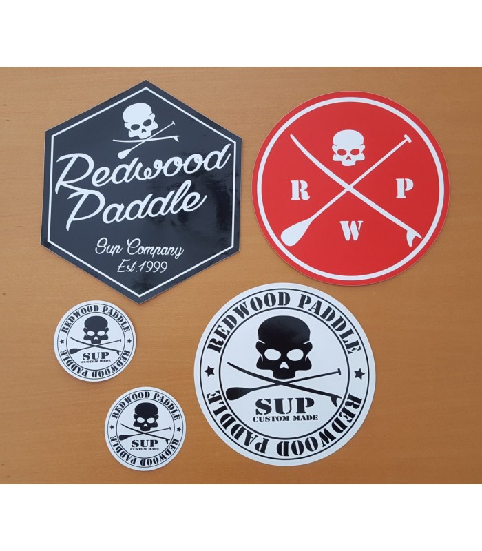 Stickers Pack L - Tabla Stand Up Paddle Surf Redwoodpaddle
