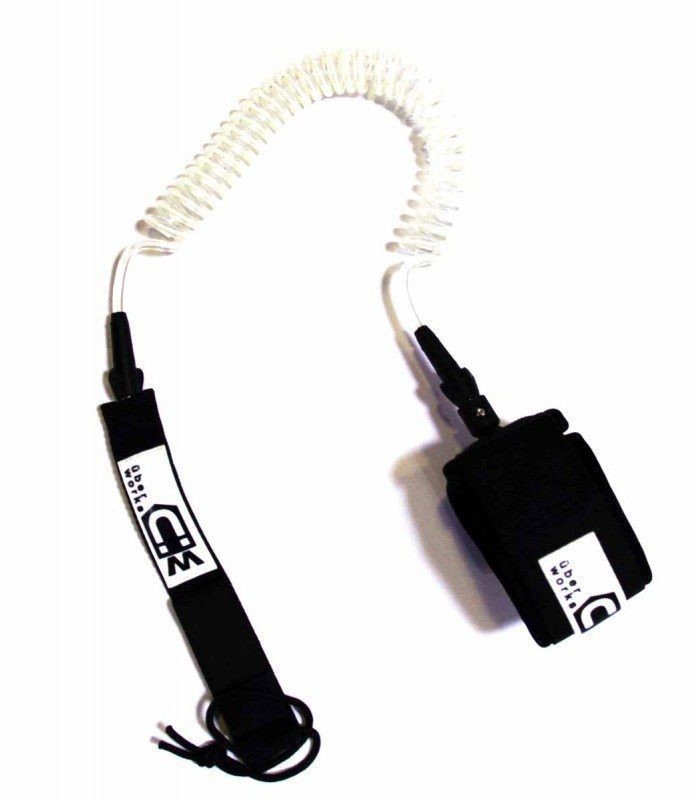 Leash SUP Race Telefono White 8″ Ø 5,5 mm