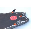 4 Aletas SUP Quad 110 Orange - Tabla Stand Up Paddle Surf Redwoodpaddle
