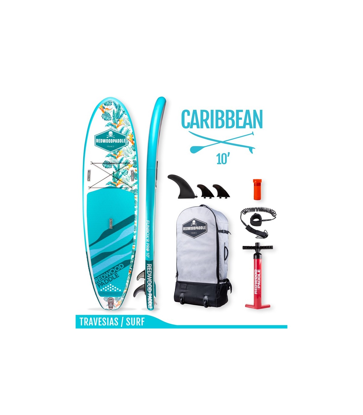 Funbox Pro 10′ Caribbean - Tabla Paddle Surf