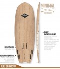 Minimal Natural Wood 7′1