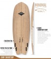Minimal Natural Wood 7′1