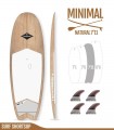 Minimal Natural Wood 7′11