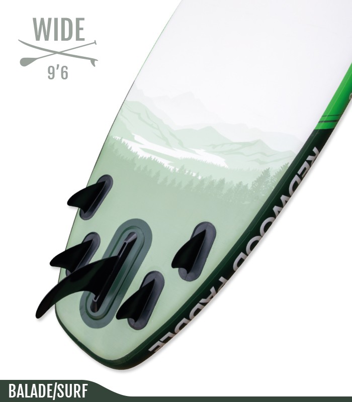 Tabla Paddle Surf  Hinchable Funbox Pro 9'6 Wide Redwoodpaddle